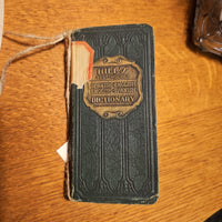 Vintage "Hill's Vest-Pocket Dictionary"