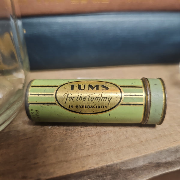 Vintage "TUMS" Tin with Lid