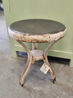 Vintage Metal Milking Stool