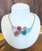 Seven Stone Crystal Necklace