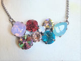 Seven Stone Crystal Necklace