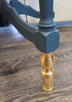 Aubusson Blue Octagonal Table