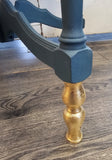 Aubusson Blue Octagonal Table