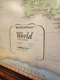 Magnetic Rand McNally World Map