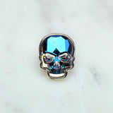 Verde Crystal Skull Pin