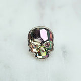 Purple Haze Crystal Skull Pin