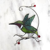 Stained Glass Hummingbird