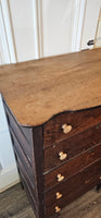 UNFINISHED Oak Chest of Drawers