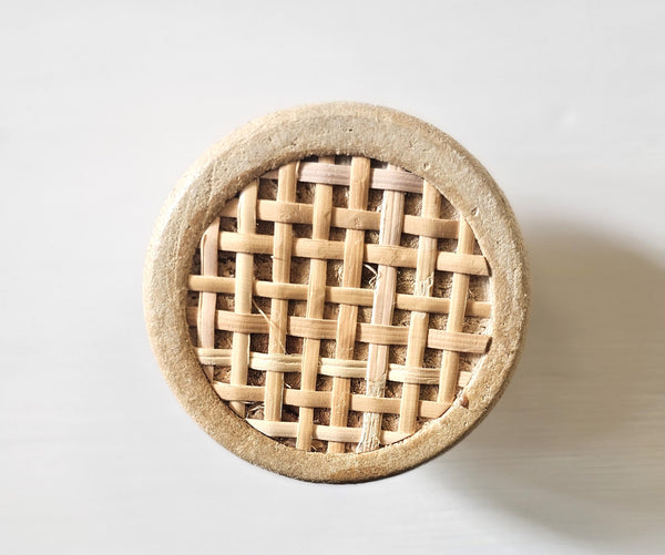 Wood & Rattan Knob