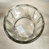 Vintage Glass Salt Jar with Lid