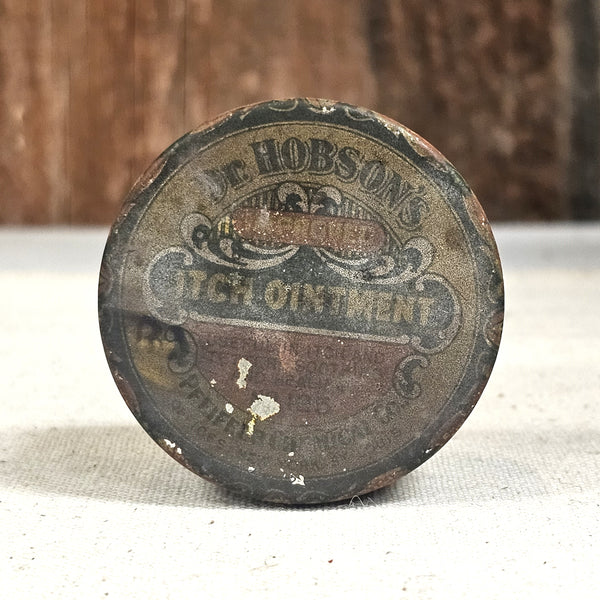 Vintage "Dr. Hobson's Improved Itch Ointment" Tin