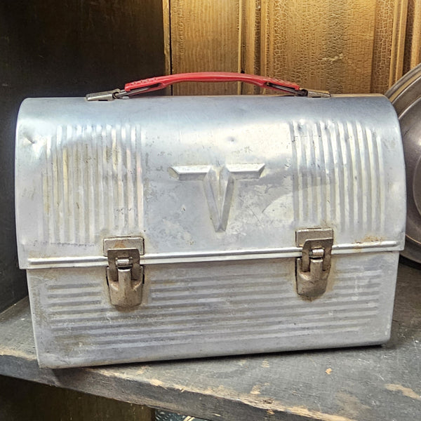 Vintage Aluminum Thermos Lunchbox