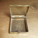 Small Vintage Brass Box