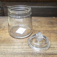 Vintage Glass Apothecary Jar with Lid
