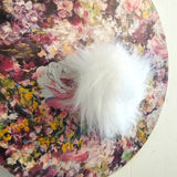 Floral Meadow Decoupaged Bunny