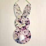 Flower Market Decoupaged Bunny