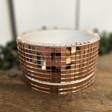 Rose Gold Disco Planter