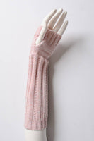 Pink Fingerless Gloves