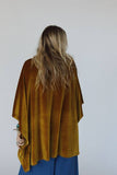 Savoy Velvet Kimono - Marigold: S/M