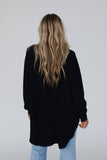 Nothing Better Contrast Top - Black: XL
