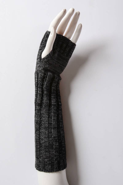 Black Fingerless Gloves