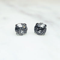 Crystal Patina Stud Earrings