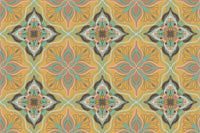 Mustard Moroccan Decoupage Tissue Paper