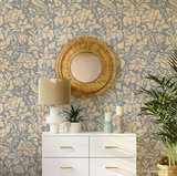 French Floral Damask Stencil