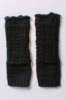 Black Fingerless Gloves