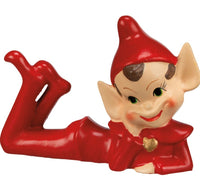 Lying Down Red Elf