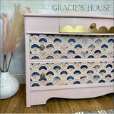 Marbled Scales Decoupage Paper