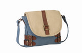 Jules Buckled Up Canvas Messenger Bag