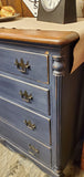 Oxford Navy Dresser Clawfoot Dresser