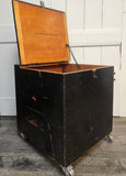 Black Wheeled Storage Box