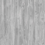 Pewter Woodgrain Peel & Stick Wallpaper