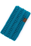 Chunky Knit Ribbed Sherpa Lined Headband