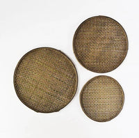 Round Woven Tray - Large