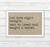 Date Night Magnet