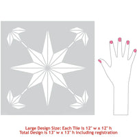 You're A Star Tile Stencil