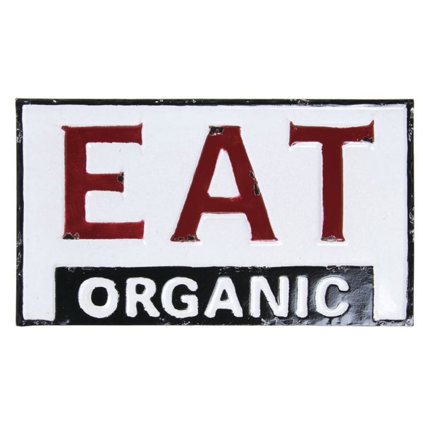 "EAT Organic" Sign