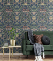 Acanthus Floral Peel & Stick Wallpaper