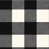 Black & White Buffalo Check Peel & Stick Wallpaper