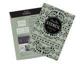 Faux Bone Inlay Stencil