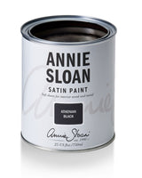 Annie Sloan® Satin Paint - Athenian Black