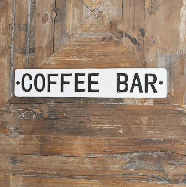 "Coffee Bar" Sign