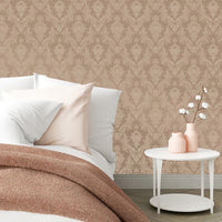 Bisque Damsel Peel & Stick Wallpaper