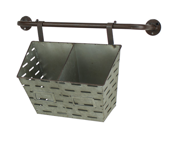 Hanging Double Olive Bin