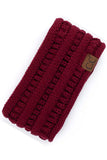 Chunky Knit Ribbed Sherpa Lined Headband