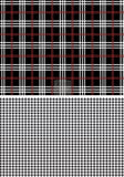 Black Gingham Transfer