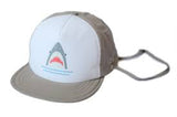 Grey Shark Bite Trucker Hat - Toddler